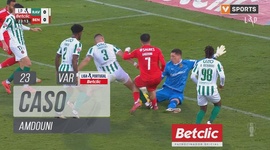Liga Portugal Betclic: Rio Ave vs Benfica, Caso Amdouni (VAR), 23' (2024-2025)