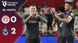 Super Ligi: Antalyaspor 0 - 2 Trabzonspor (2024-2025)