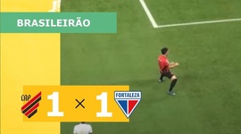 Brasileirão: Athletico-PR 1 - 1 Fortaleza (2023)
