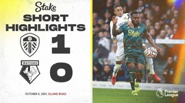 Premier League: Leeds 1 - 0 Watford (2021-2022)