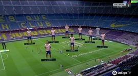 La Liga: Barcelona 2 - 2 Atlético Madrid (2019-2020)