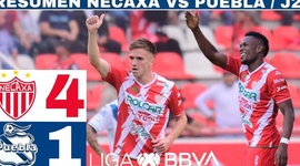 Liga MX: Necaxa 4 - 1 Puebla (2024-2025)