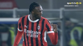 Serie A: Como vs Milan, Golo 1-1 T. Hernández (2024-2025)