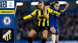 Liga dos Campeões Feminina: Chelsea FM 0 - 0 Hacken FM (2023-2024)