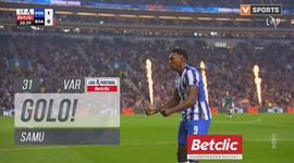 Liga Portugal Betclic: FC Porto vs Boavista, Golo 1-0 Samu (VAR) (2024-2025)