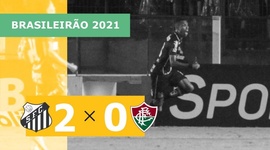 Brasileirão: Santos 2 - 0 Fluminense (2021)