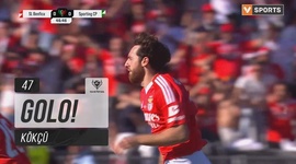 Taça de Portugal Generali Tranquilidade: Benfica vs Sporting, Golo 1-0 Kökçü (2024-2025)