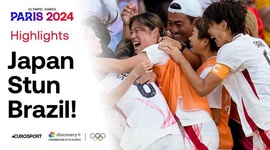 Jogos Olímpicos Femininos: Brasil FM 1 - 2 Japão FM (2024)