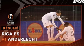 Liga Europa: FK Riga 1 - 1 Anderlecht (2024-2025)