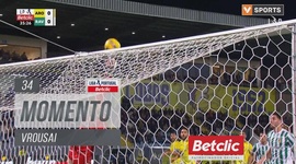 Liga Portugal Betclic: Arouca vs Rio Ave, Jogada Vrousai, 34' (2024-2025)