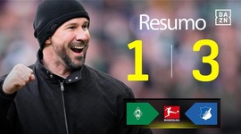 Bundesliga: Werder Bremen 1 - 3 1899 Hoffenheim (2024-2025)