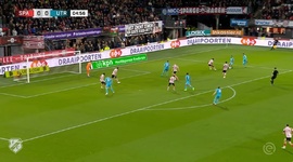 Eredivisie League: Sparta Rotterdam 1 - 2 FC Utrecht (2023-2024)