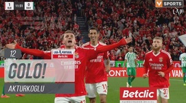 Liga Portugal Betclic: Benfica vs Rio Ave, Golo 1-0 Akturkoglu (2024-2025)