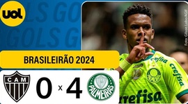 Brasileirão: Atlético-MG 0 - 4 Palmeiras (2024)