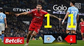 Premier League: Man City vs Nottingham Forest, Golo 1-1 Gibbs-White (2025-2026)