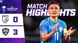 Taça Asiática: Índia 0 - 3 Uzbequistão (2023)