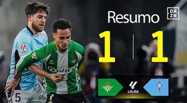 La Liga: Bétis 1 - 1 Celta de Vigo (2025-2026)