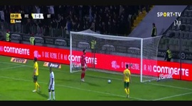 Liga Portugal Bwin: Paços Ferreira (1-1) V. Guimarães, Golo Oscar Estupiñán, 70m (2021-2022)