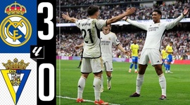 La Liga: Real Madrid 3 - 0 Cádiz (2023-2024)