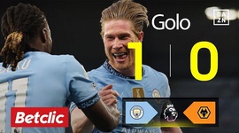 Premier League: Man City vs Wolves, Golo 1-0 De Bruyne (2024-2025)