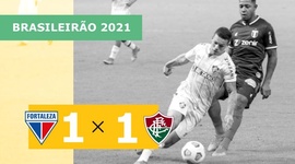 Brasileirão: Fortaleza 1 - 1 Fluminense (2021)