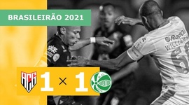 Brasileirão: Atlético-GO 1 - 1 Juventude (2021)