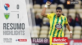Liga Portugal Betclic: Gil Vicente 0 - 1 Tondela (2025-2026)