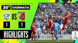 Serie B: Brescia 1 - 1 US Catanzaro (2023-2024)