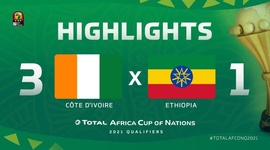 Qualificação CAN: Costa do Marfim 3 - 1 Etiópia (2021)