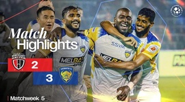 Indian Super League: NorthEast United 2 - 3 Chennaiyin FC (2024-2025)