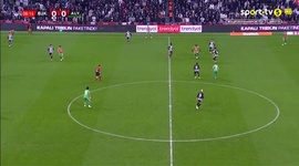 Super Ligi: Besiktas vs Alanyaspor, Golo 0-1 Yalçın (2025-2026)