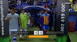 Copa del Rey: Levante 4 - 0 Huelva (2013-2014)