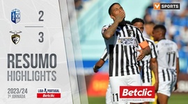 Liga Portugal Betclic: Vizela 2 - 3 Portimonense (2023-2024)