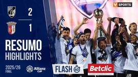 Allianz Cup: V. Guimarães 2 - 1 Sp. Braga (2025-2026)