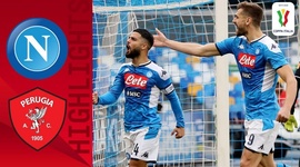 Coppa Italia: Napoli 2 - 0 Perugia (2019-2020)