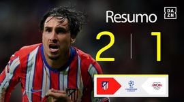 Liga Campeões: Atlético Madrid 2 - 1 RB Leipzig (2024-2025)