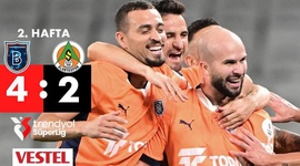 Super Ligi: Basaksehir 4 - 2 Alanyaspor (2024-2025)