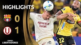 Copa Libertadores: Barcelona SC 0 - 1 U. Deportes (2025)