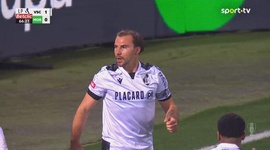 Liga Portugal Betclic: V. Guimarães vs Moreirense, Golo 1-0 Samu (g.p.) (2025-2026)