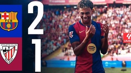 La Liga: Barcelona 2 - 1 Athletic Bilbao (2024-2025)