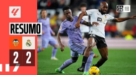 La Liga: Valência 2 - 2 Real Madrid (2023-2024)