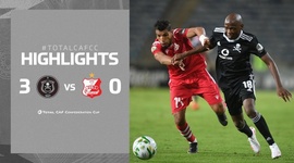 CAF Confederation Cup: Orlando Pirates 3 - 0 Al Ahly Benghazi (2020-2021)