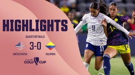Gold Cup Feminina: Estados Unidos FM 3 - 0 Colômbia FM (2024)