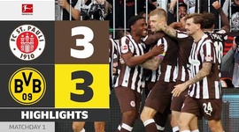 Bundesliga: FC St. Pauli 3 - 3 Dortmund (2025-2026)