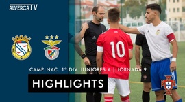 Juniores A S19 I Divisão: Alverca 1 - 3 Benfica (2021-2022)