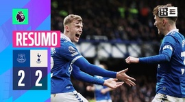 Premier League: Everton 2 - 2 Tottenham (2023-2024)