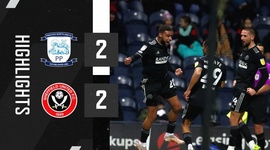 Championship: Preston North End 2 - 2 Sheffield Utd (2021-2022)