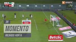 Liga Portugal Betclic: Rio Ave vs Sp. Braga, Jogada Ricardo Horta, 38' (2024-2025)