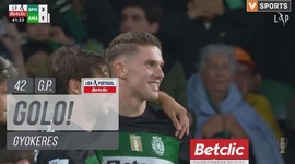 Liga Portugal Betclic: Sporting vs CF Estrela Amadora, Golo 3-1 Gyokeres (2024-2025)