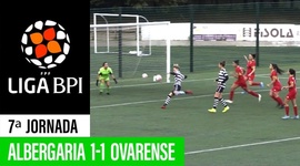 Liga de Futebol Feminino BPI: Clube Albergaria 1 - 1 Ovarense (2019-2020)